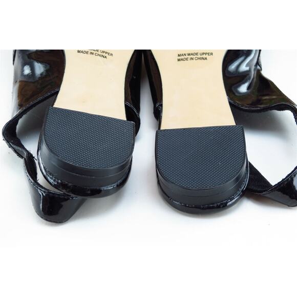 Seychelles Sz 6.5 M Black Slingback Synthetic Women‎ Sandals - Picture 7 of 8
